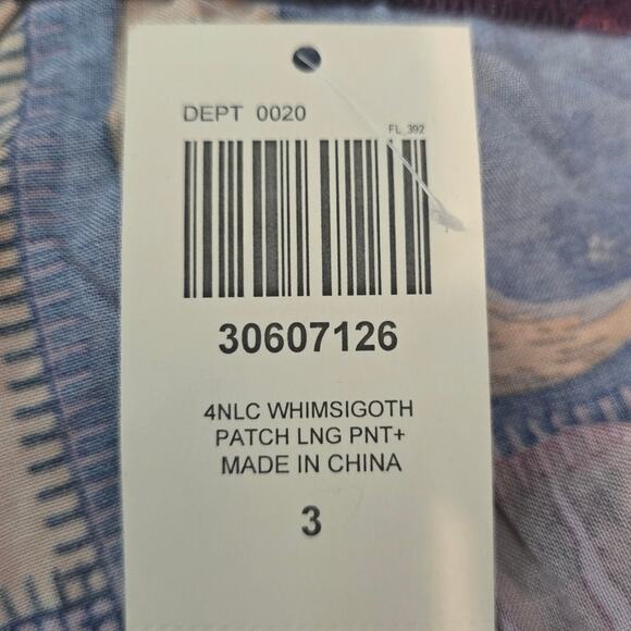 Hot Topic Cosmic Aura Athleisure Pockets Celestial Patches Lounge Pants 3-3X NWT - Picture 5 of 5